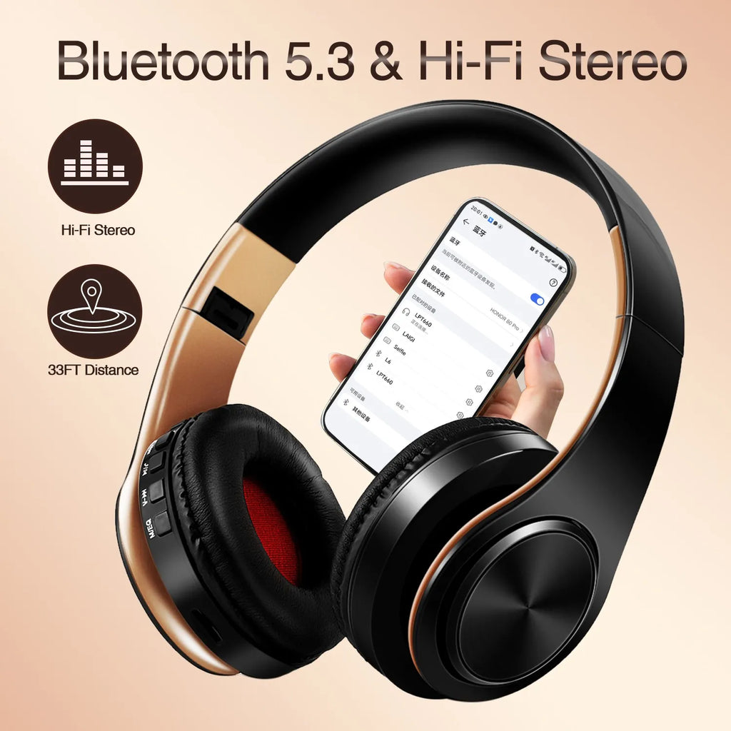 Wireless Bluetooth Headphones