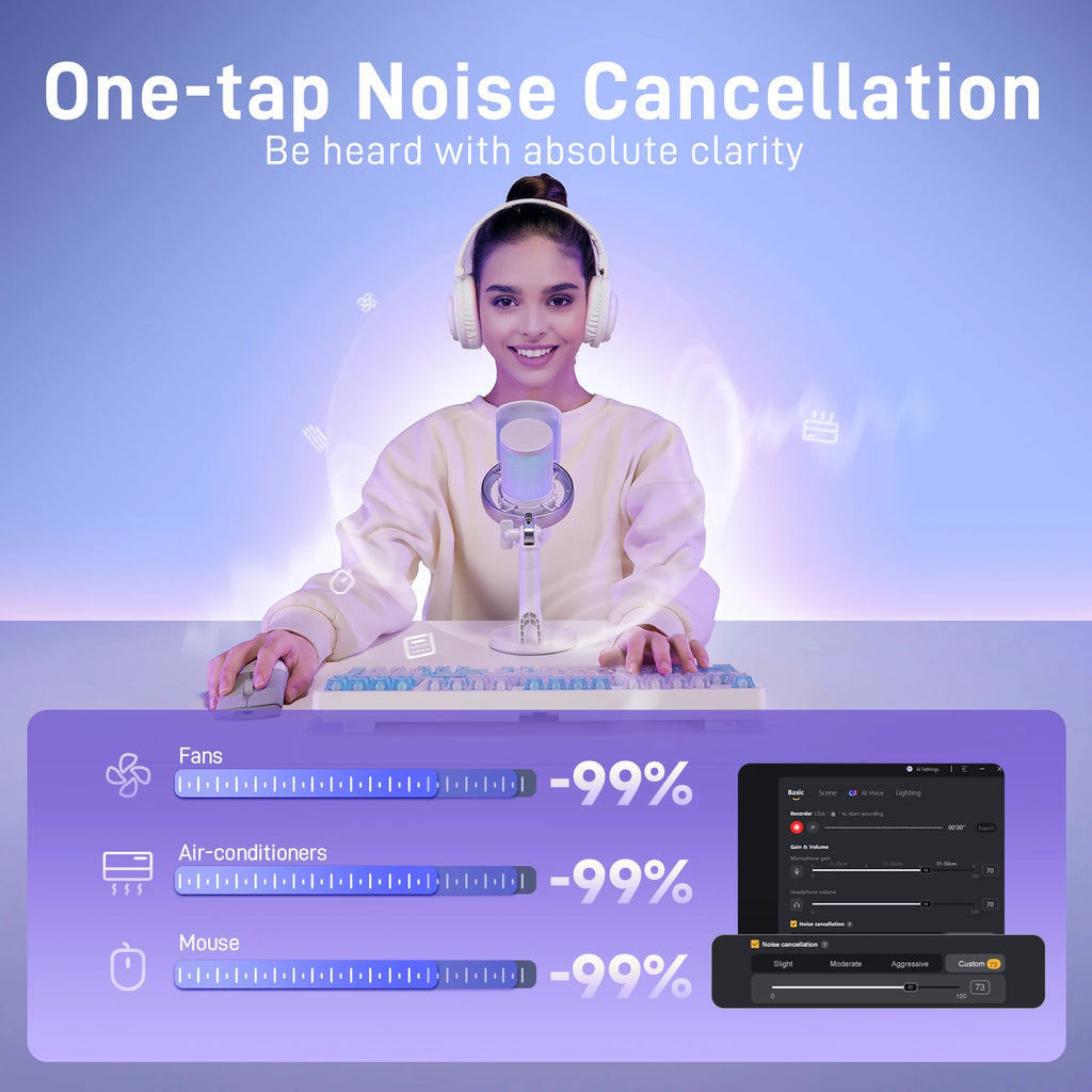 MAONO Wireless & Wired Microphone