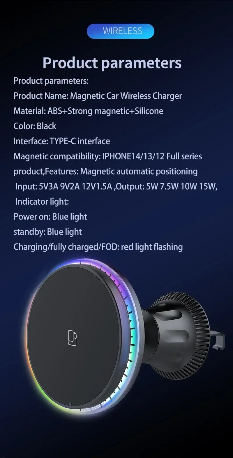 MagSafe RGB Car Charger