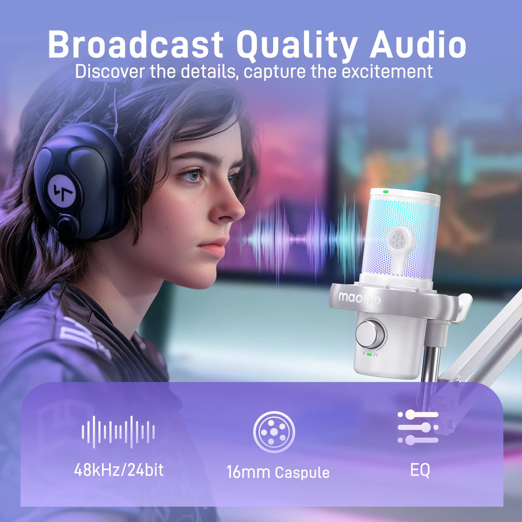 MAONO Wireless & Wired Microphone