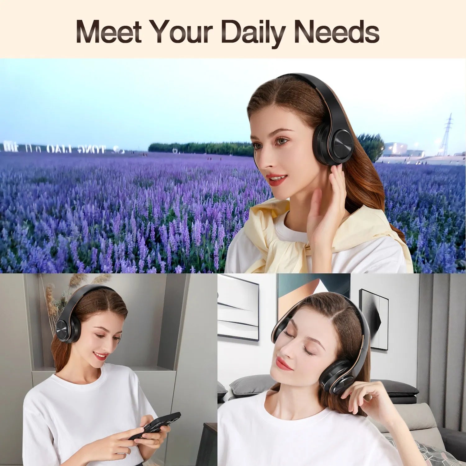 Wireless Bluetooth Headphones