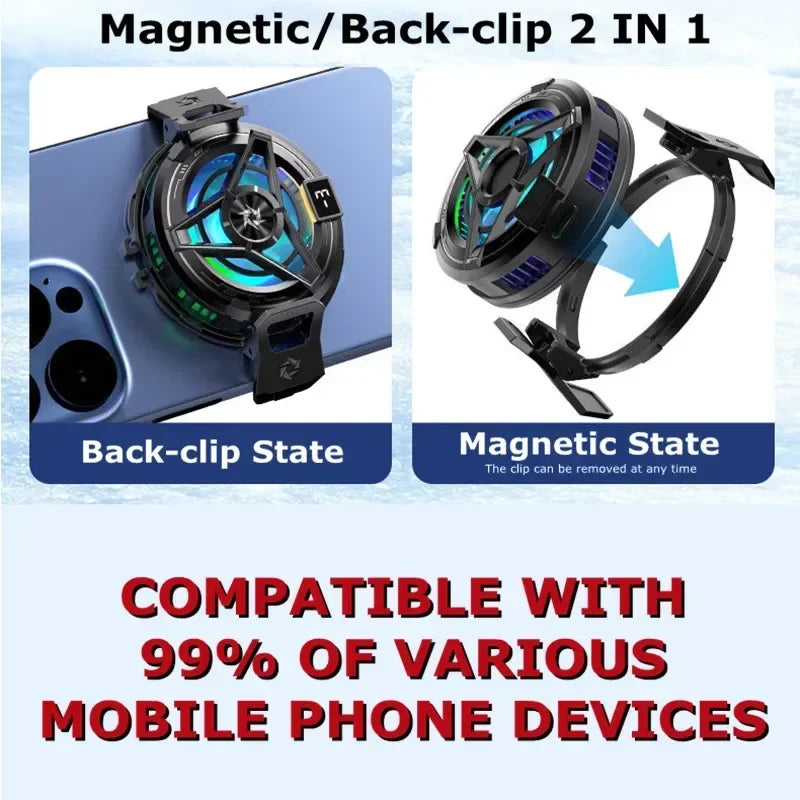 Magnetic Phone Cooling Fan